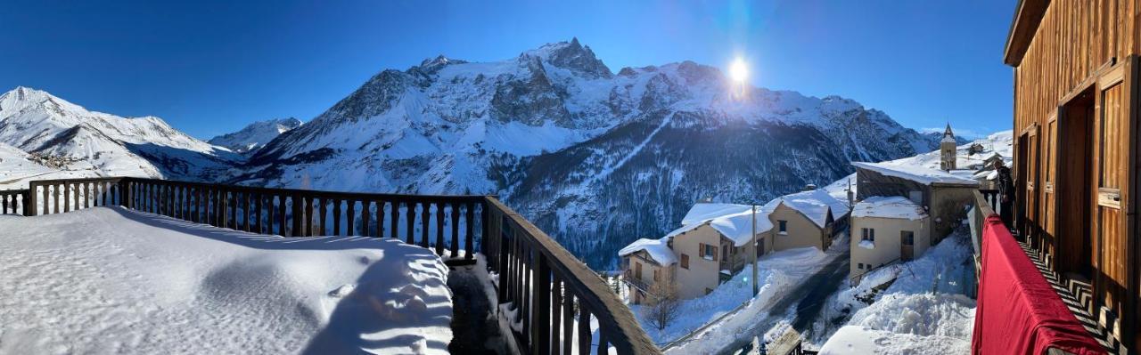 Restauberge La Reine Meije La Grave Bagian luar foto