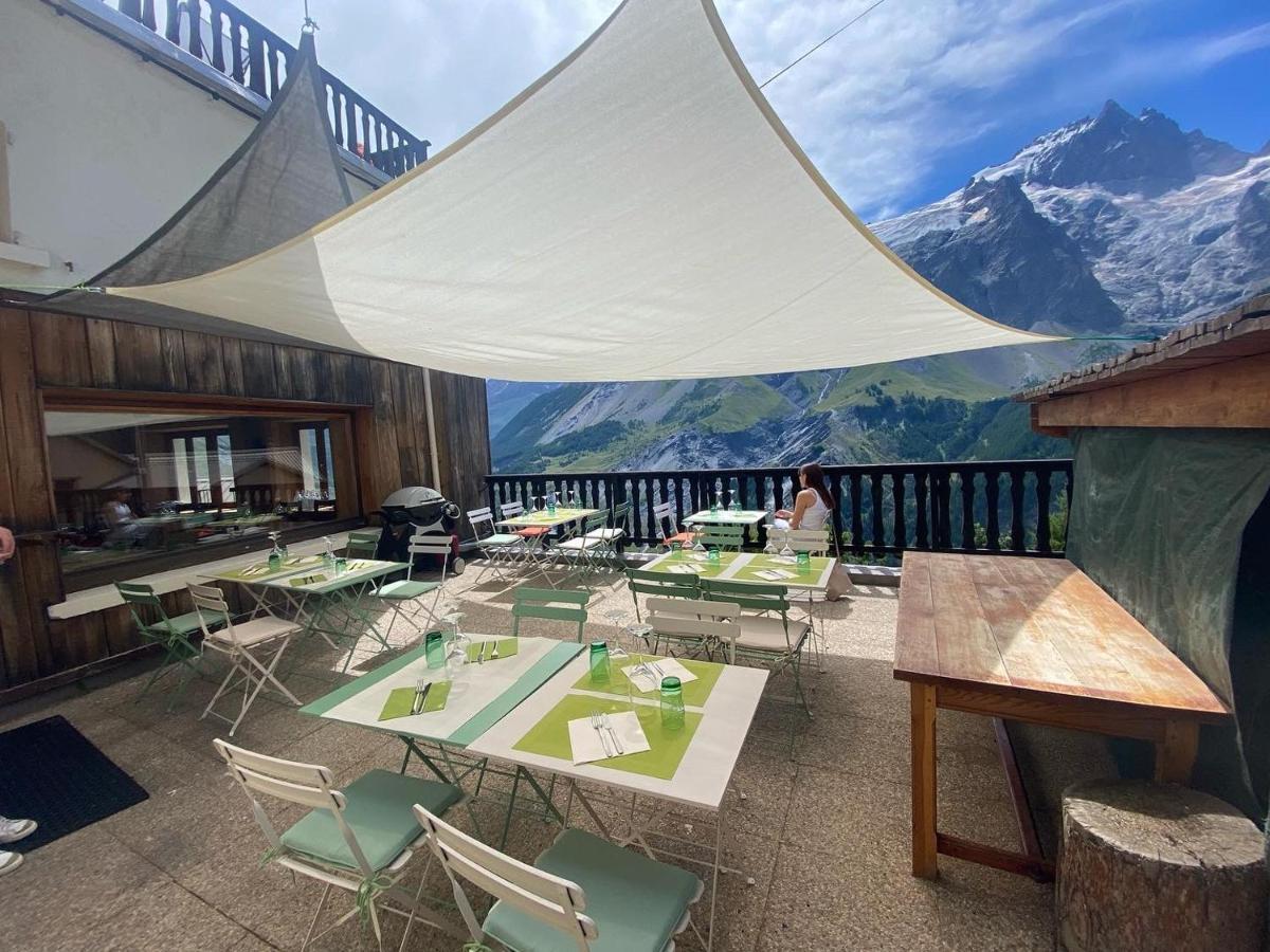 Restauberge La Reine Meije La Grave Bagian luar foto